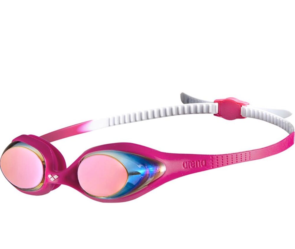 SPIDER JUNIOR SCHWIMMBRILWHT/PINK/FU VERSPIEGELT