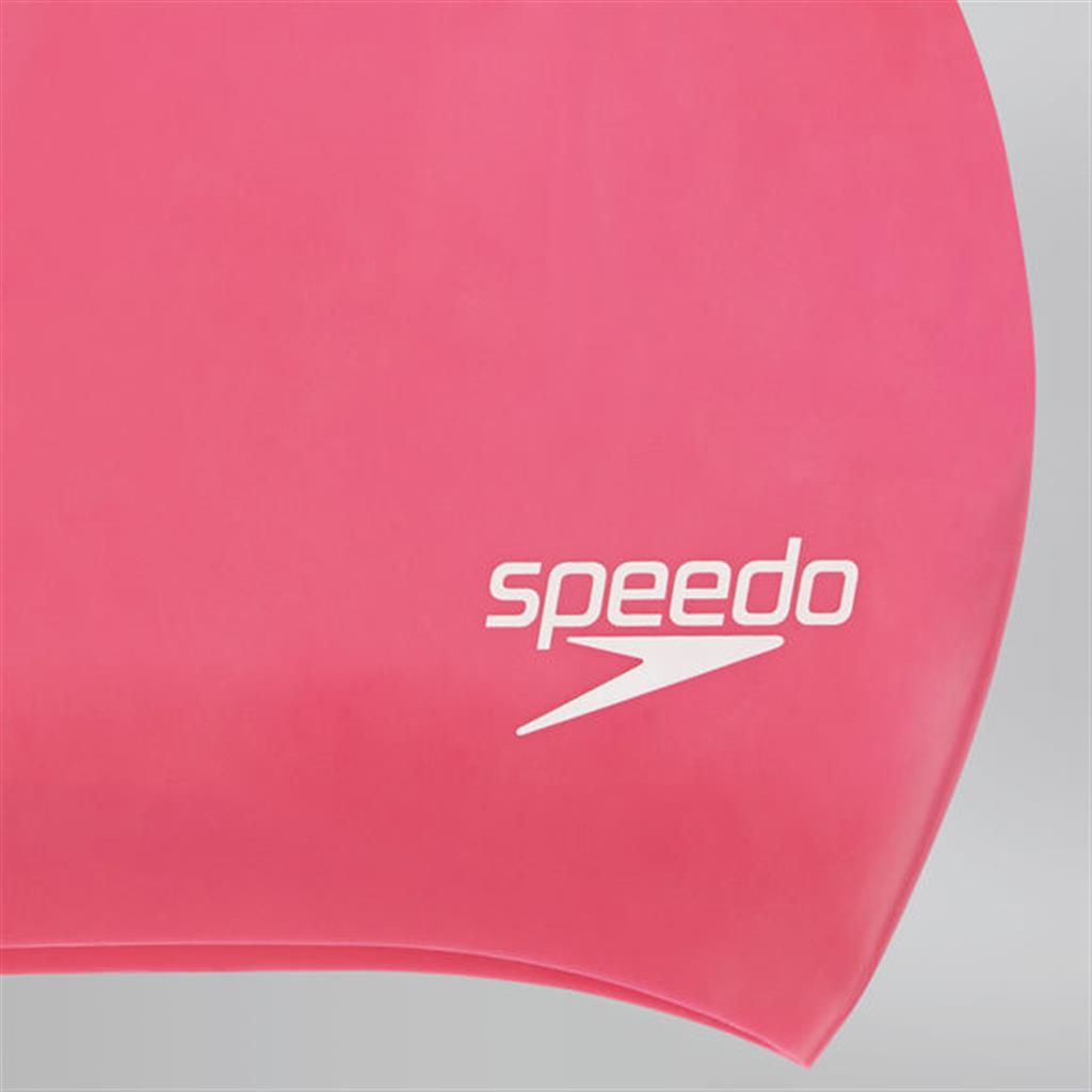 SPEEDO SILICONE LONGHAIR CAP PINK