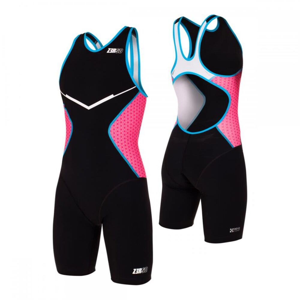 ZeroD RACER TRISUIT wom Black Pink