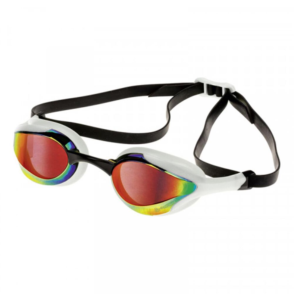 AQUAFEEL SCHWIMMBRILLE LEADER mirr. weiß