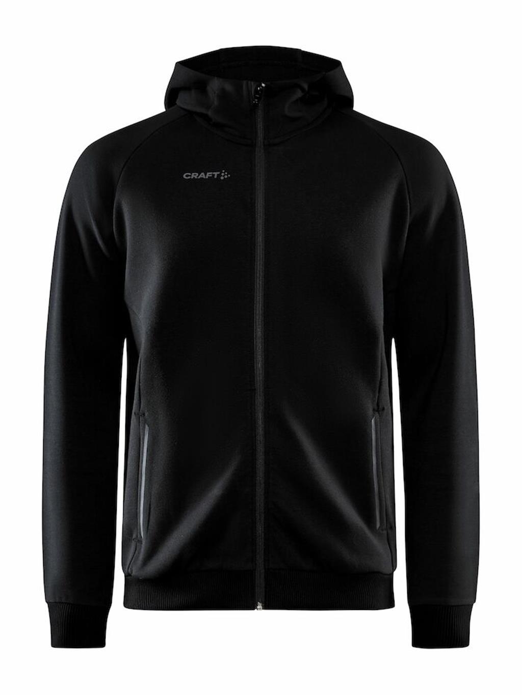 CRAFT FULL ZIP HOODY men Core Soul black