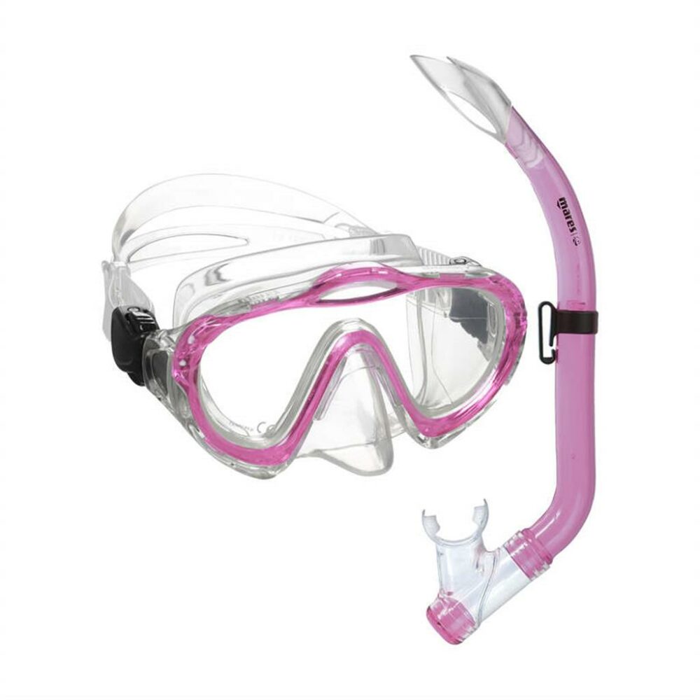 MARES TAUCHERBRILLE SET SHARKY PINK KIDS