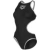 ARENA SCHWIMMANZUG ONE BIG LOGO black/silver