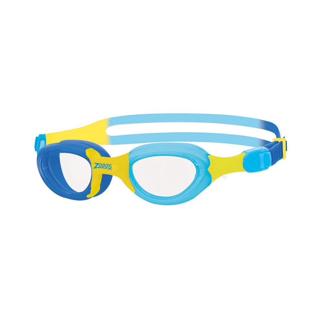 ZOGGS SUPER SEAL JUNIOR BLUE YELLOW CLEAR
