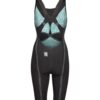 ARENA POWERSKIN VELOCE Damen black-teal