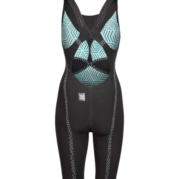 ARENA POWERSKIN VELOCE Damen black-teal